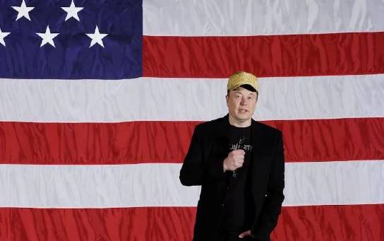 马斯克在美国政治行动委员会(america pac)举办活动中力挺特朗普